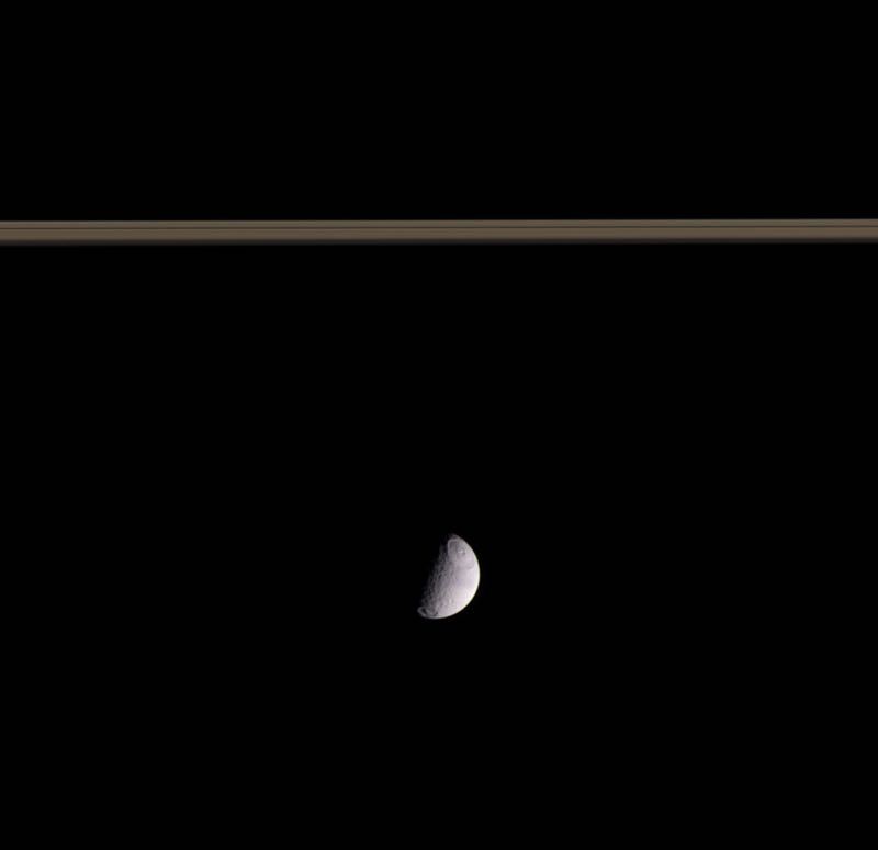 Saturn's Moon Tethys
