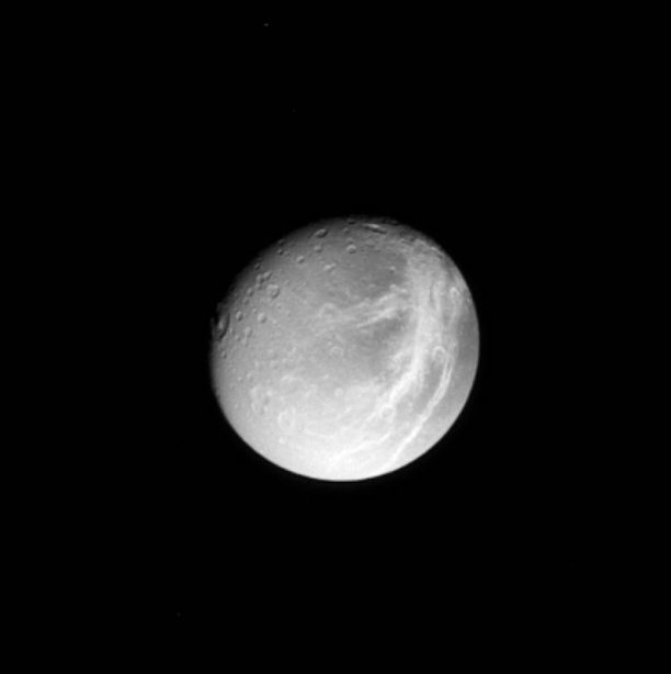 Saturn's Moon Dione