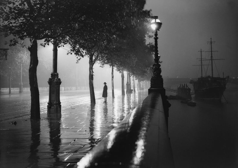 Rainy Embankment