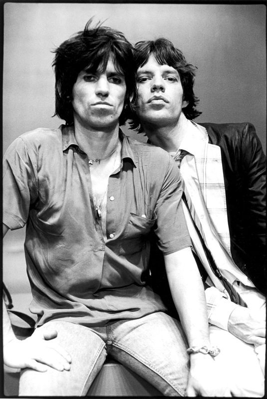 Keith Richards and Mick Jagger