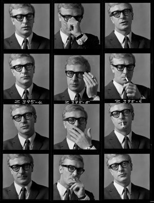 Michael Caine Contact Sheet