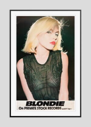 Blondie 1976 Original Vintage Poster Framed