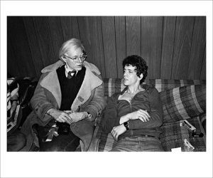 Lou Reed And Andy Warhol
