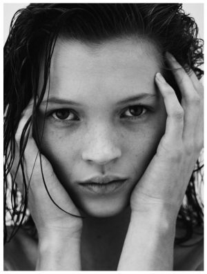 Kate Moss Close Up London 1990