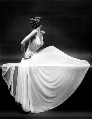 Sheer Vanity Fair Gown