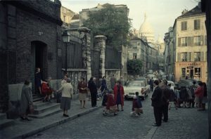 Street Scene In Monmartre