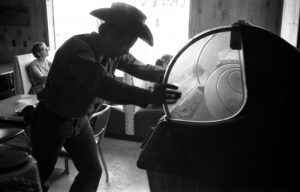 James Dean Filming Giant