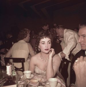 Taylor And Wilding At Academy Awards