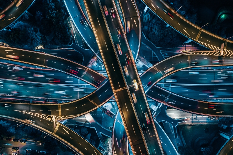 Aerial Intersection