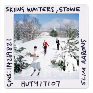 Skiing Waiters Slide