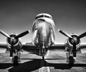 Chrome Aeroplane Propellers