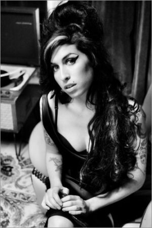 Amy Winehouse Backstage
