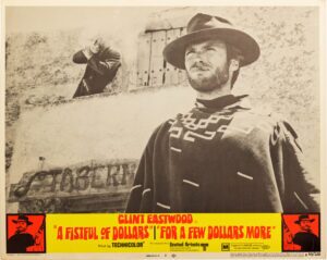 A Fistful of Dollars 1969 Vintage Lobby Card #1