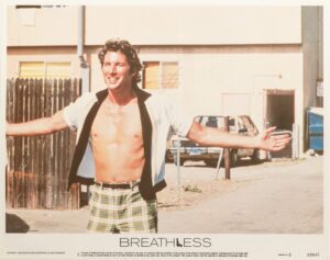 Breathless 1983 Vintage Lobby Card #2