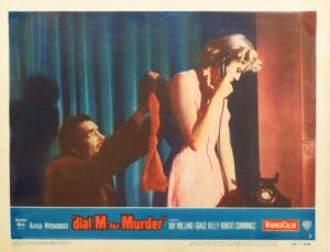 Dial M for Murder 1954 Vintage Lobby Card #1