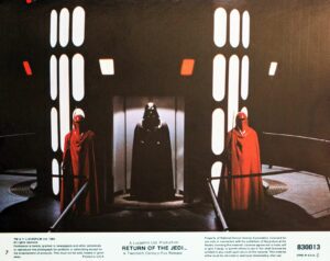 Return Of The Jedi 1983 Vintage Lobby Card