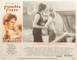 Rumble Fish 1983 Vintage Lobby Card #7