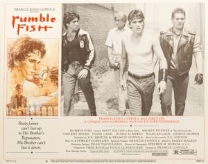 Rumble Fish 1983 Vintage Lobby Card #4