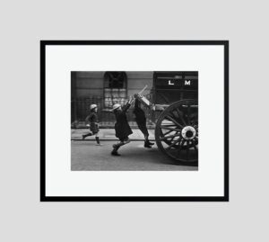 Carriage Ride 10x12" Framed Print