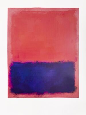 1403 Mark Rothko Untitled 1960-61 Vintage Poster