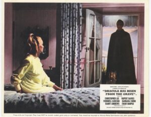 Signed Dracula Has Risen From the Grave 1968 Vintage Lobby Card