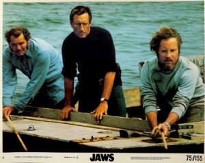 Jaws 1975 Original Vintage Lobby Card