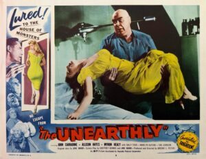 The Unearthly 1957 Original Vintage Lobby Card #4