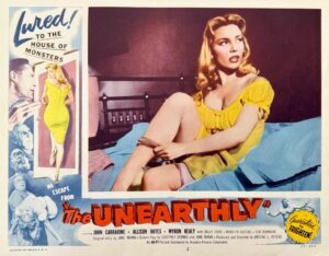 The Unearthly 1957 Original Vintage Lobby Card #2