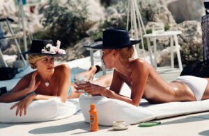 Sunbathing In Antibes