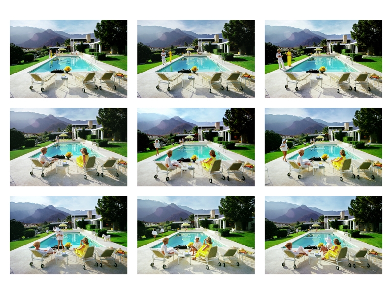 Poolside Contact Sheet