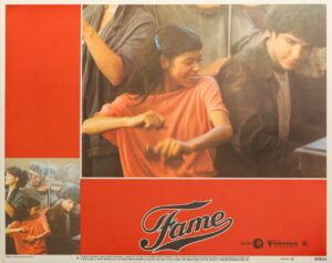 Fame 1980 Original Vintage Lobby Card