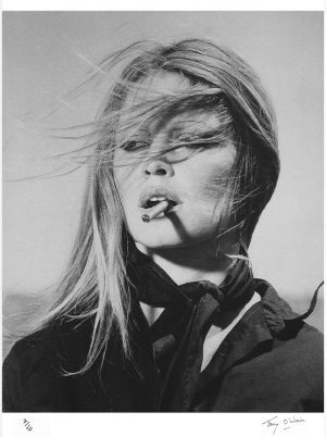 Brigitte Bardot Lifetime Signed Platinum print