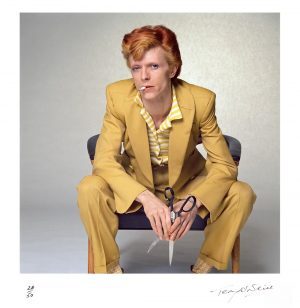 David Bowie 1974 Hand Signed Print