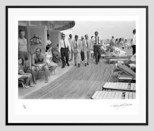 Frank Sinatra In Miami Signed Framed Print