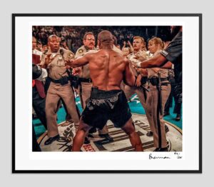 Mike Tyson 1997 Signed Framed Print