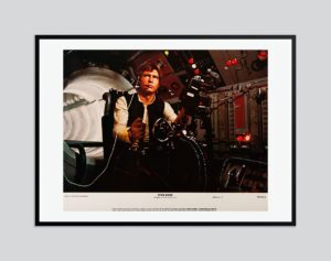 Star Wars 1977 ( Framed )Vintage Lobby Card 5