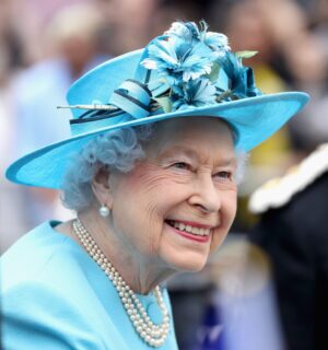 Queen Elizabeth Smiling
