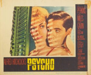 Psycho 1960 Vintage Lobby Card #1
