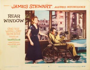 Rear Window 1954 Vintage Lobby Card #1