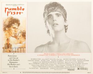 Rumble Fish 1983 Vintage Lobby Card #2