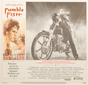 Rumble Fish 1983 Vintage Lobby Card #3