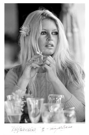 Brigitte Bardot for Shalako 1968  Co-Signed Edition Print