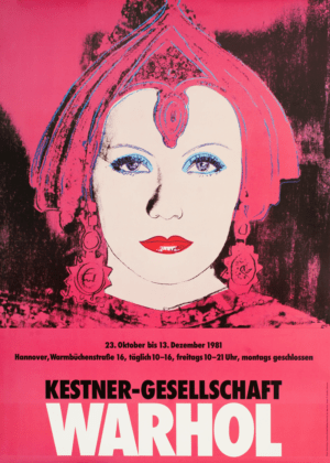 Andy Warhol The Star 1981 Original Vintage Poster
