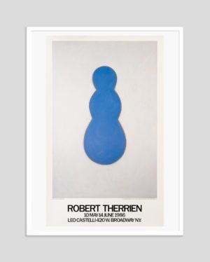 Robert Therrien Vintage 1986 Poster Framed