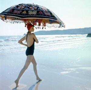 Mouche, (Agneta Bylander), Photographed for British Vogue Magazine