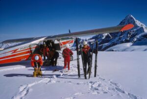 Landing At The Haute Route